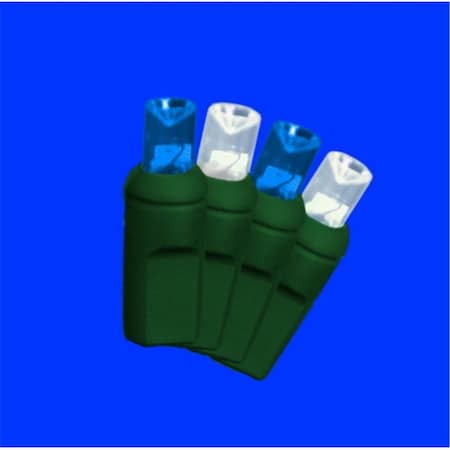 Forever Bright Kellogg Plastics 025 in Holiday  Christmas Indoor  Outdoor LED Blue  Pure White 456115